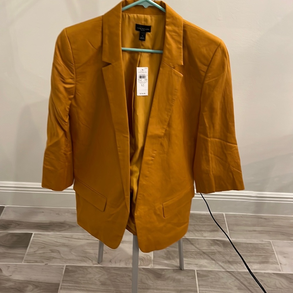 ANN TAYLOR blazer - yellow